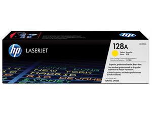 Toner HP CE322A 128A 1.3K gul 1.300 sider ved 5% 